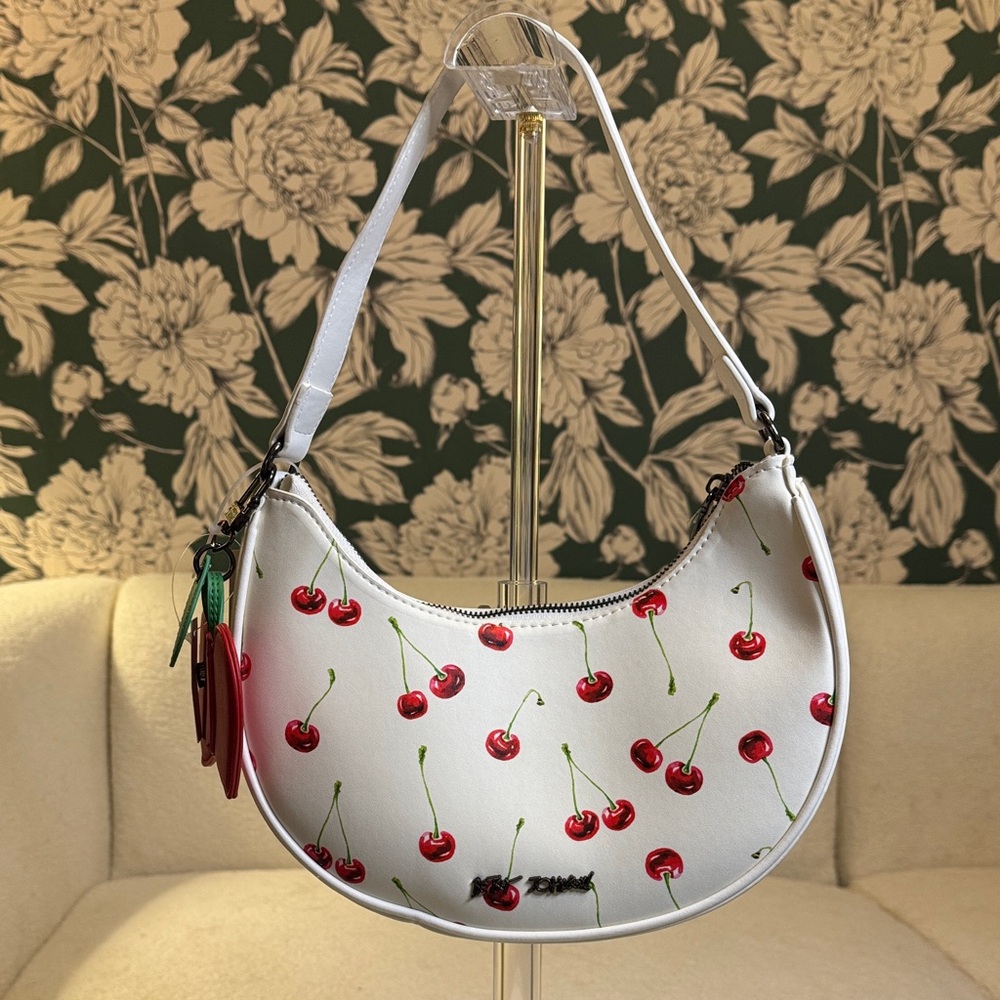Betsey Johnson Cherry On Top Shoulder Bag - From the BJ Kitsch Collection NWT